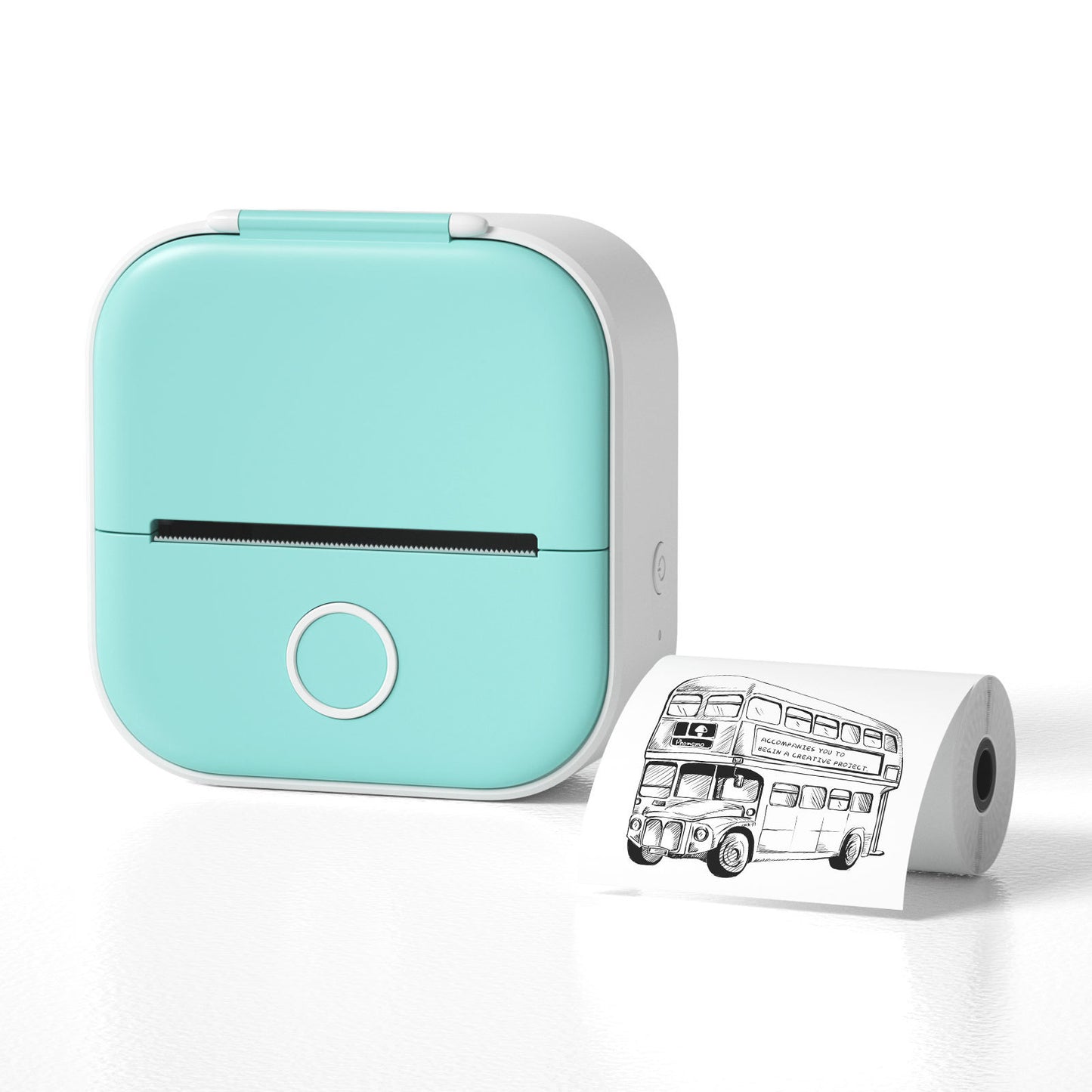 Portable Mini Thermal Printer – Bluetooth Label & Photo Printer for Students & Home Use
