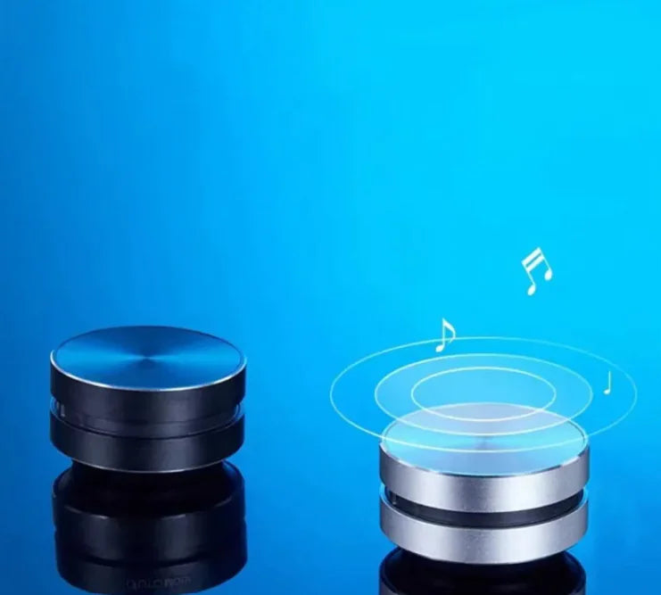 Magnetic Bone Conduction Bluetooth Speaker – Portable 360° Surround Sound Experience