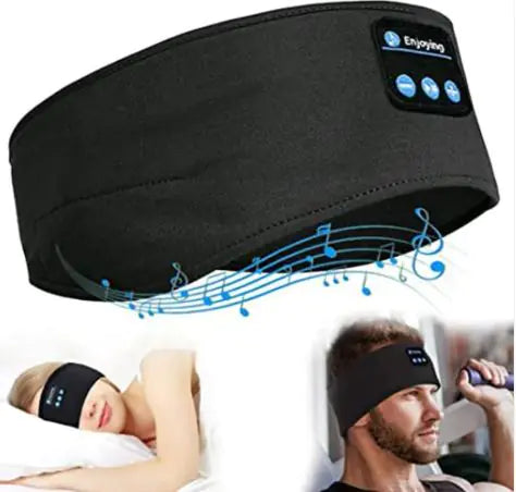 Wireless Bluetooth 5.0 Sports Headband – Music, Comfort & Performance in One